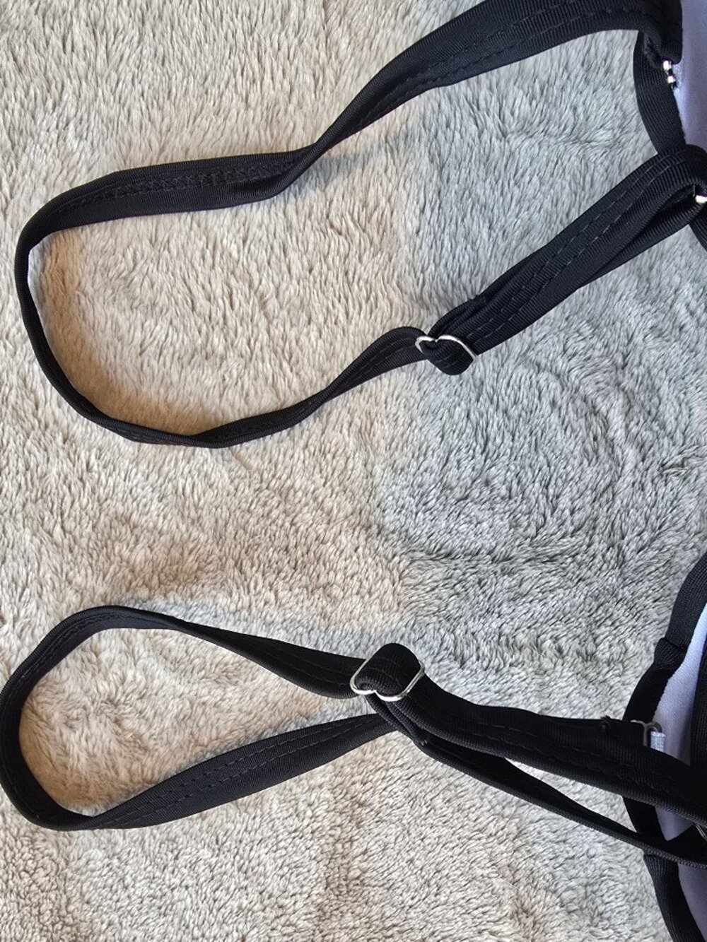 Black Tankini bathing top 0XL - Picture 4 of 5